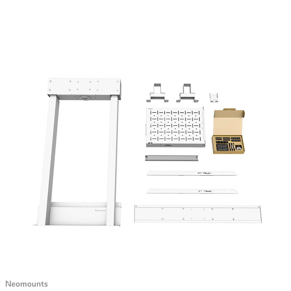 Neomounts WL55-875WH1 Supporto da pavimento per TV 55-100" - muro - motorizzato - TÜV